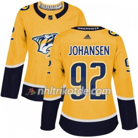 Nashville Predators Trikot Ryan Johansen 92 Adidas 2017-2018 Gold Authentic - Dame